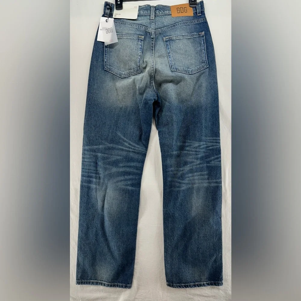 BDG Urban Outfitters Men's Straight Leg Jeans Medium Wash Blue Size 29x28.5 NEW‎